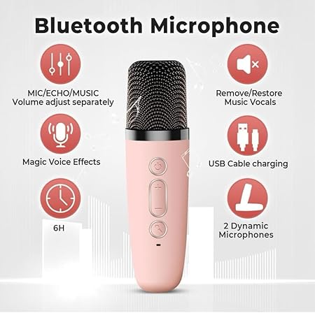 Bluetooth karaoke speaker