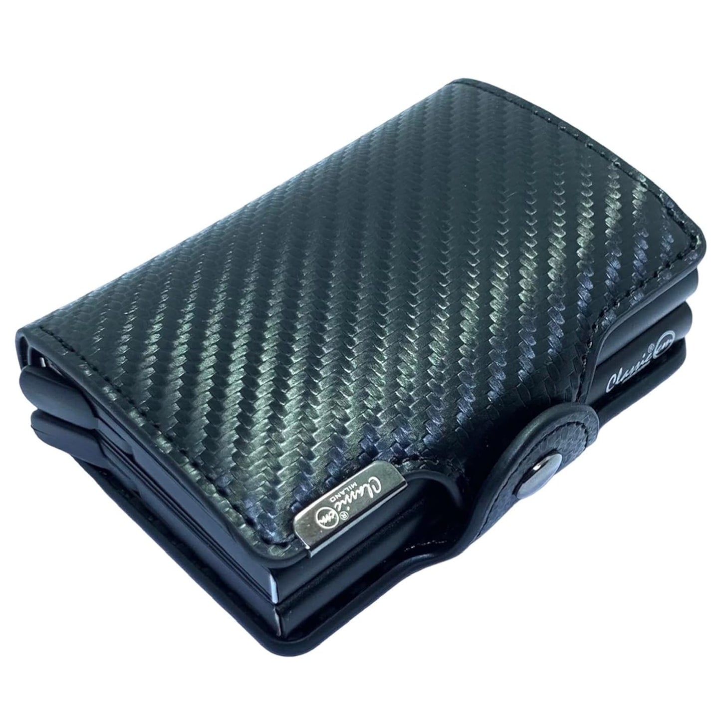 carbon fiber-style RFID-blocking wallet