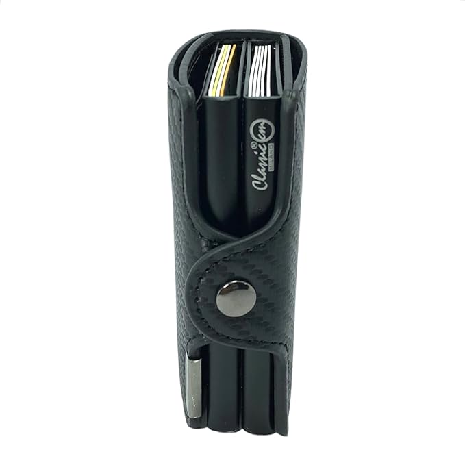 carbon fiber-style RFID-blocking wallet