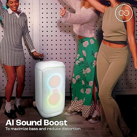 JBL white PartyBox Stage 320