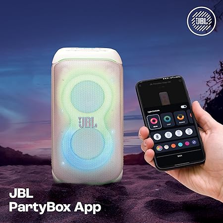 JBL white PartyBox Stage 320