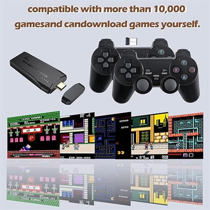wireless retro video game console bundle