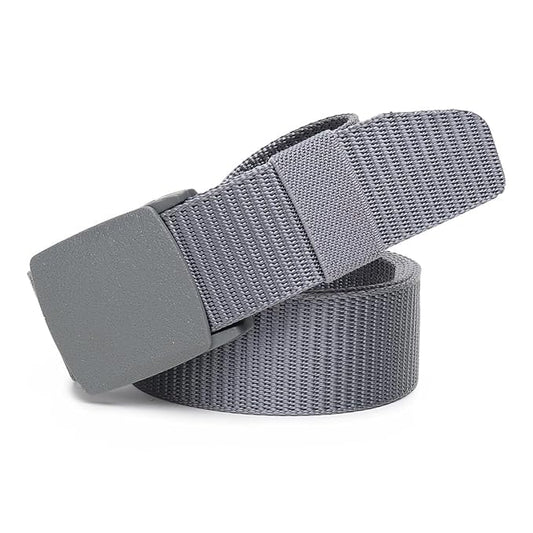 military-style nylon web belt
