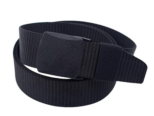 Military-Style Nylon Web grey Belt