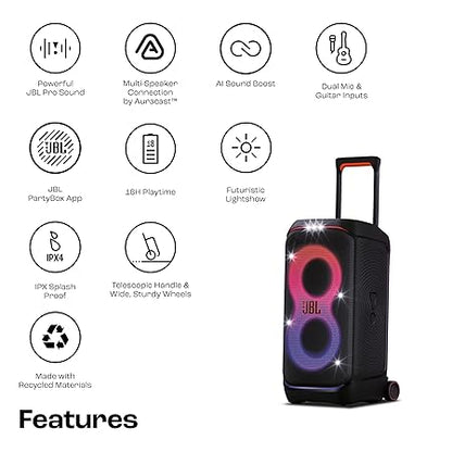 JBL Black PartyBox Stage 320